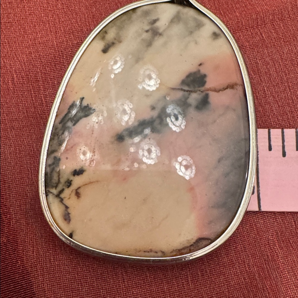 Dentrite Agate Statement Pendent - image 8